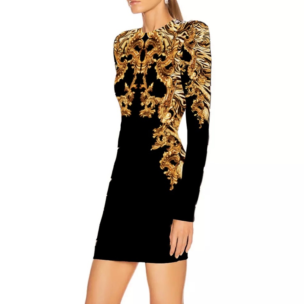 🐆 LEOPARD WING MINI DRESS - Picture 2 of 9